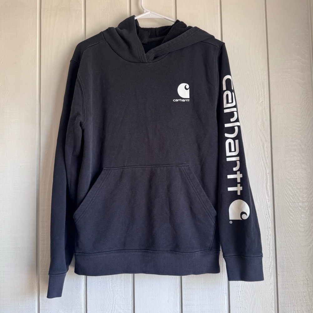 Carhartt Boys Black Hoodie